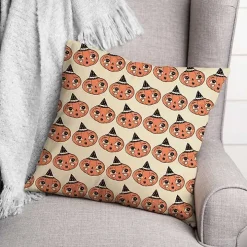 Pumpkin Pattern Pillow