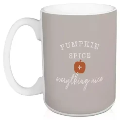 Pumpkin Spice Everything Nice Mugs, Set of 2