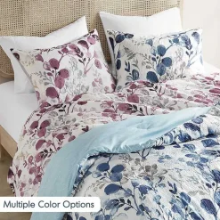 Purple Botanical 3-pc. Full/Queen Comforter Set