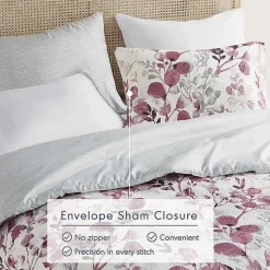 Purple Botanical 3-pc. Full/Queen Comforter Set