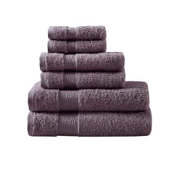 Purple Egyptian Cotton 6-pc. Towel Set