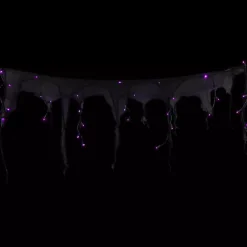 Purple LED Gauze Drape Lights