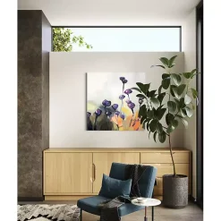 Purple Poppy Canvas Art Print