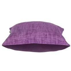 Purple Textured Velvet Pillow