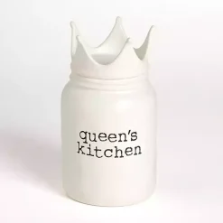 Queen's Kitchen Ceramic Canister