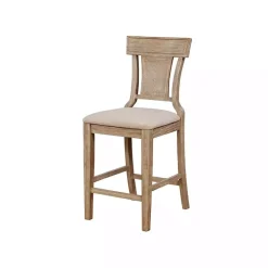 Ray Brown with Gray Wash Finish Counter Stool