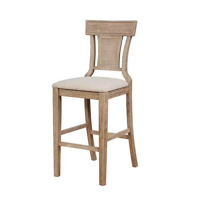 Ray Brown with Washed Finish Bar Stool