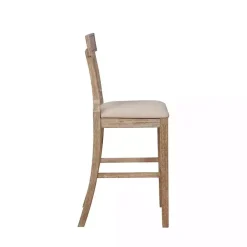 Ray Brown with Washed Finish Bar Stool