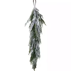 Real Touch Flocked Norfolk Pine Garland