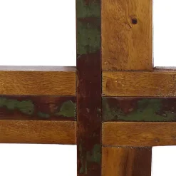 Reclaimed Wood Cross Wall Plaque