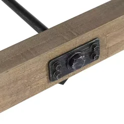 Reclaimed Wood Industrial Dining Bench