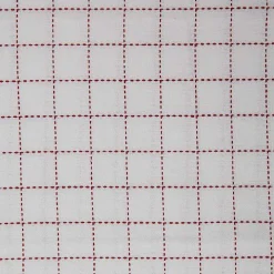 Red & White Woven Patterns 5-pc. Dish Towel Set