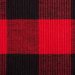 Red and Black Buffalo Check Placemats, Set of 6