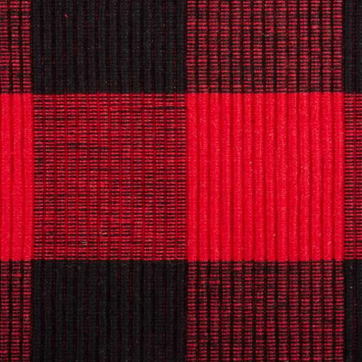 Red and Black Buffalo Check Placemats, Set of 6