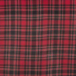 Red and Black Classic Plaid Tree Skirt