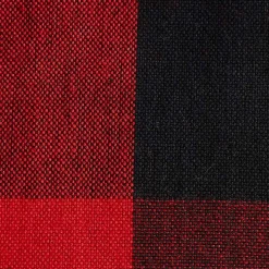Red and Black Gingham Placemats, Set of 4