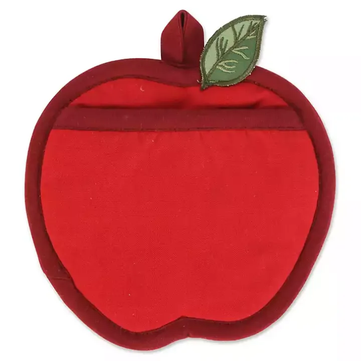 Red Apples 4-pc. Kitchen Towel and Pot Holder Set