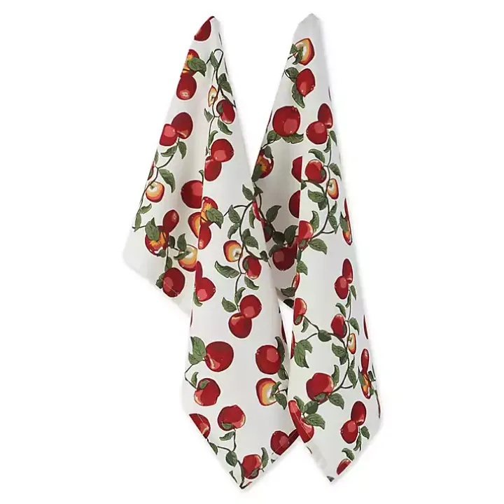 Red Apples 4-pc. Kitchen Towel and Pot Holder Set