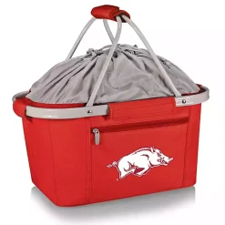 Red Arkansas Razorbacks Cooler Basket