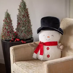 Red Berry Frosted Mini Tabletop Trees, Set of 2