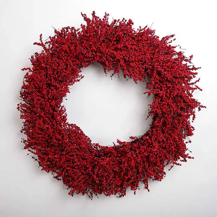 Red Christmas Berry Wreath