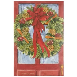 Red Door Wreath Sachet