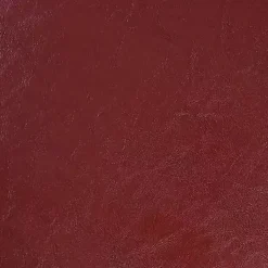 Red Faux Leather Jessy Storage Ottoman