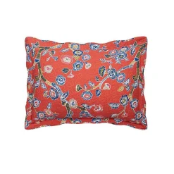 Red Floral Dreams 3-pc. Full/Queen Quilt Set