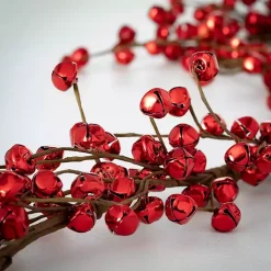 Red Jingle Bells Christmas Garland