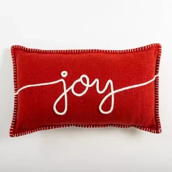 Red Joy Lumbar Pillow