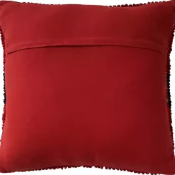 Red Knit Santa Belt Pillow