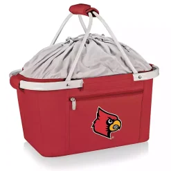 Red Louisville Cardinals Cooler Basket