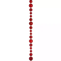 Red Mercury Ball Tree Garland