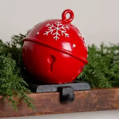 Red Ornament Stocking Holder