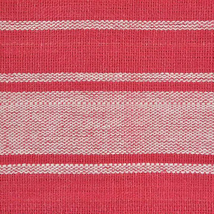 Red Stripe Kitchen Towels, Set of 8