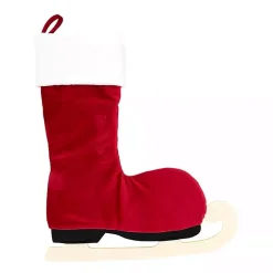 Red Winter Skate Stocking
