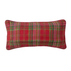 Reindeer Lights Lumbar Pillow