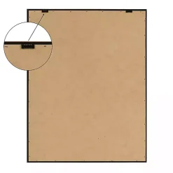 Retro Santa with Martini Framed Canvas Art Print