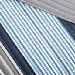 Reversible Stripes 4-pc. Twin/Twin XL Quilt Set