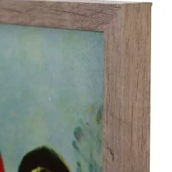 Rockwell Couple Ice Skating LED Canvas Art Print