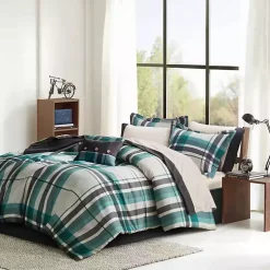 Roger Plaid 7-pc. Twin Comforter Set