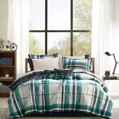 Roger Plaid 7-pc. Twin XL Comforter Set