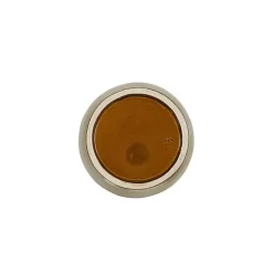 Round Tan Oversized Handle Jug Vase