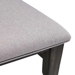 Rustic Brown Slat Back Dining Chairs, Set of 2