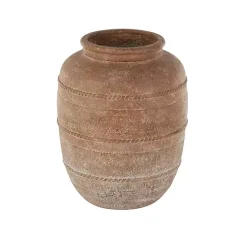 Rustic Mediterranean Floor Vase