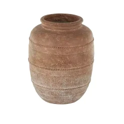 Rustic Mediterranean Floor Vase