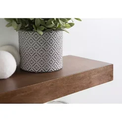 Rustic Wood 2-pc. Floating Shelves, 18 in.