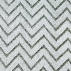 Sage Chevron Plush Throw