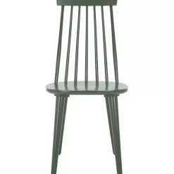 Sage Green Burris Dining Chairs, Set of 2