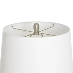 Sage Green Ceramic Dimpled Table Lamp